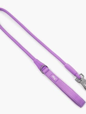 Lavender Dog Leash with Padded Handle